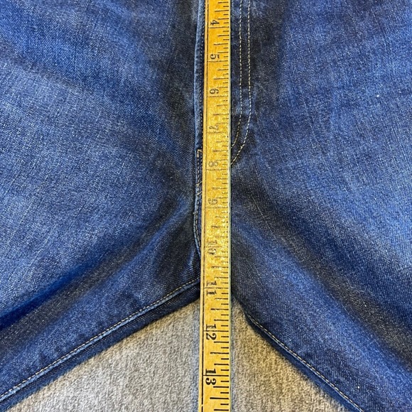 Polo Ralph Lauren Hampton Relaxed Straight Denim Jeans Mens Sz 36x30 Dark Wash - Picture 9 of 11